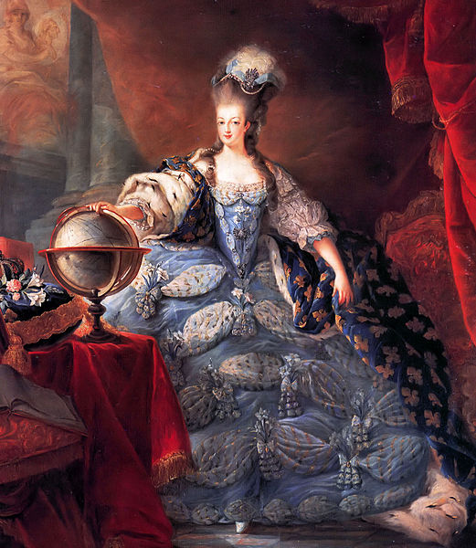 Marie-Antoinette coronation robes