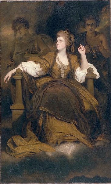 Mrs Siddons by Joshua Reynolds